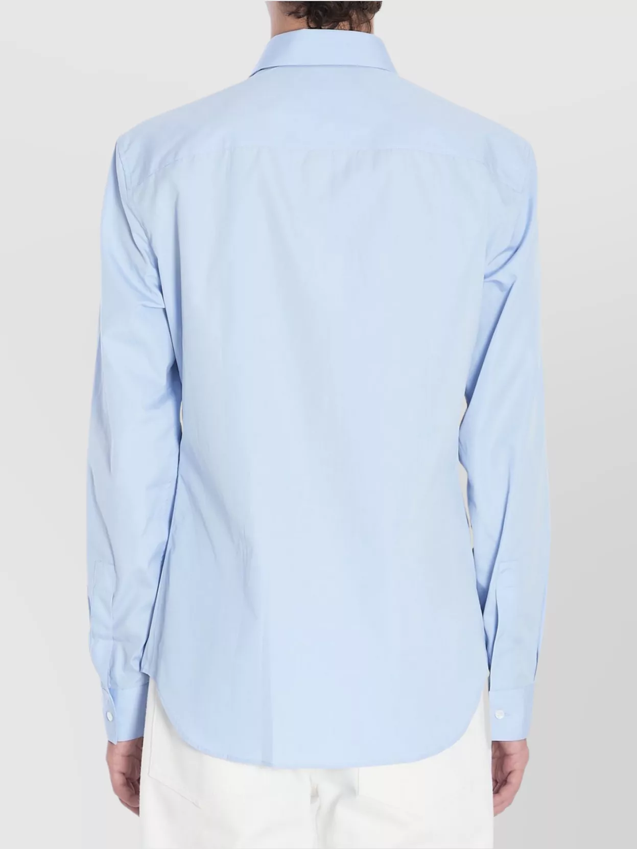 Gucci Shirt Cotton Poplin Curved Hem