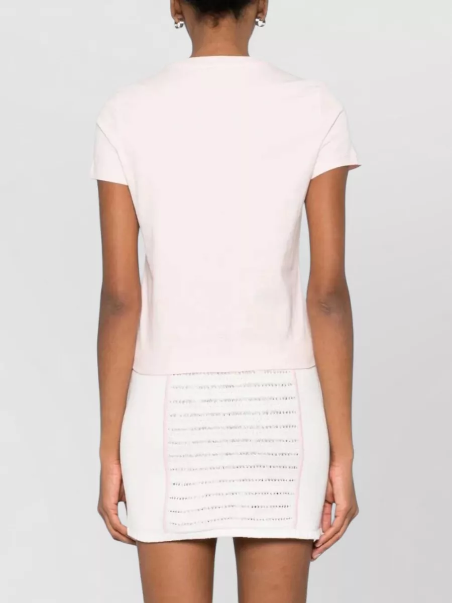 Casablanca Graphic Cotton Fitted T-Shirt