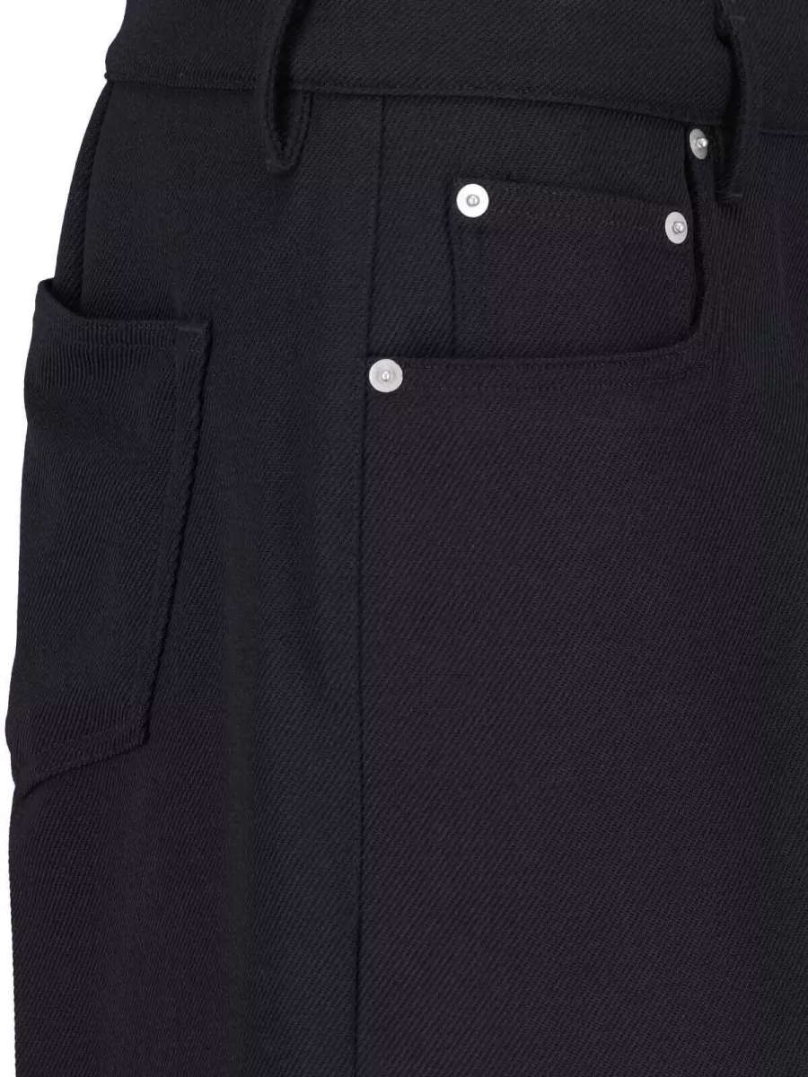 Rick Owens Straight-Leg Denim Jeans