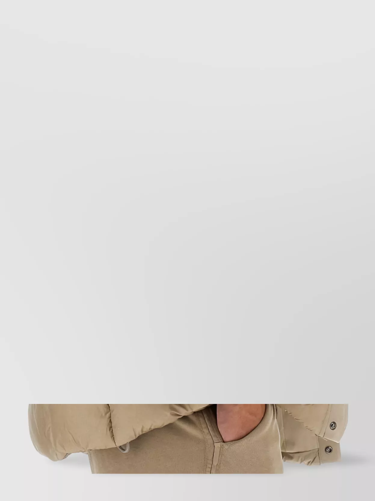 Ten C Oversize Quilted Hooded Jacket