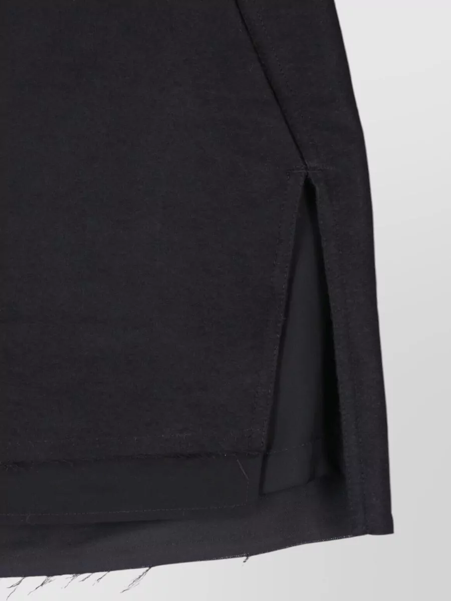 Rick Owens High-Rise Asymmetric Mini Skirt
