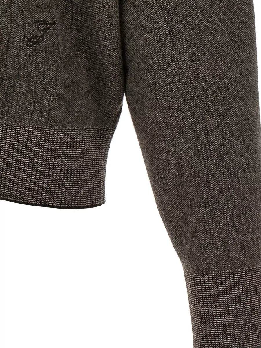 Jacquemus Cashmere Merino Wool Shawl Collar Cardigan