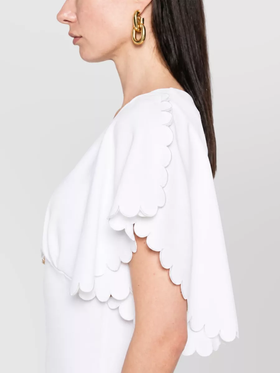 Elisabetta Franchi Crepe Midi Dress