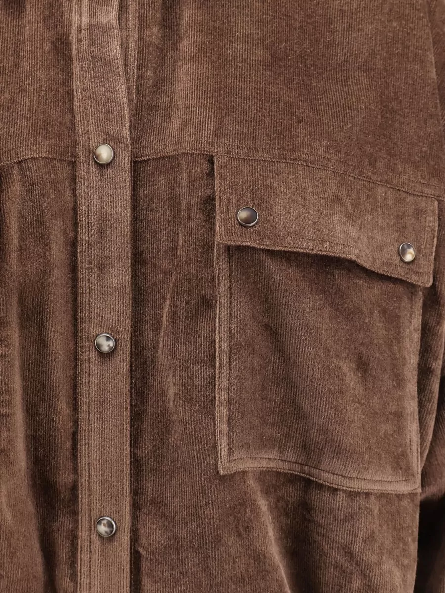 Brunello Cucinelli Corduroy Oversized Shirt Jacket