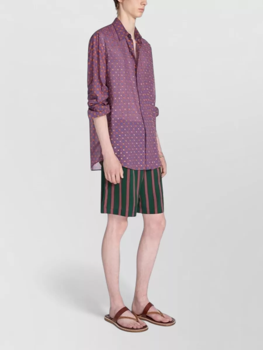 Dries Van Noten Embroidered Long-Sleeve Shirt