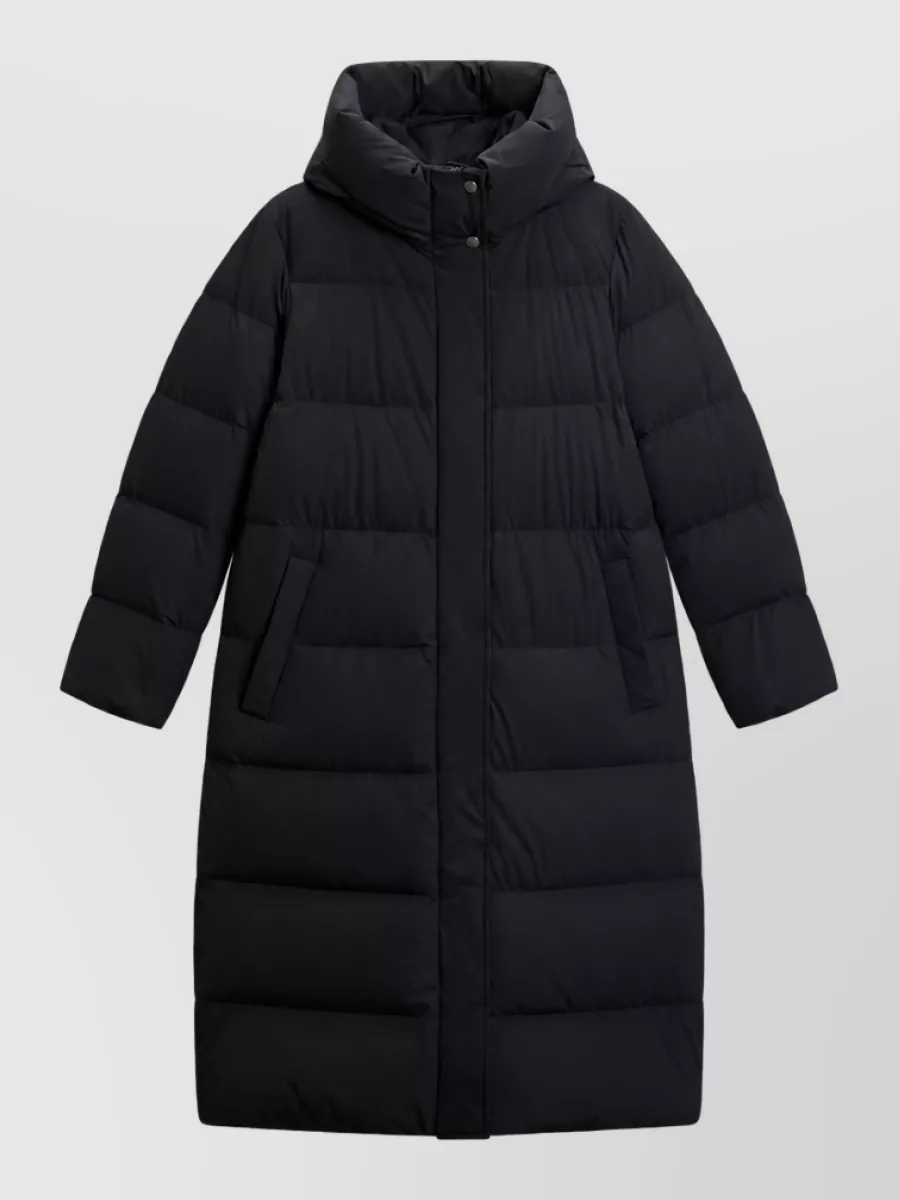 Woolrich quilted long puffer coat
