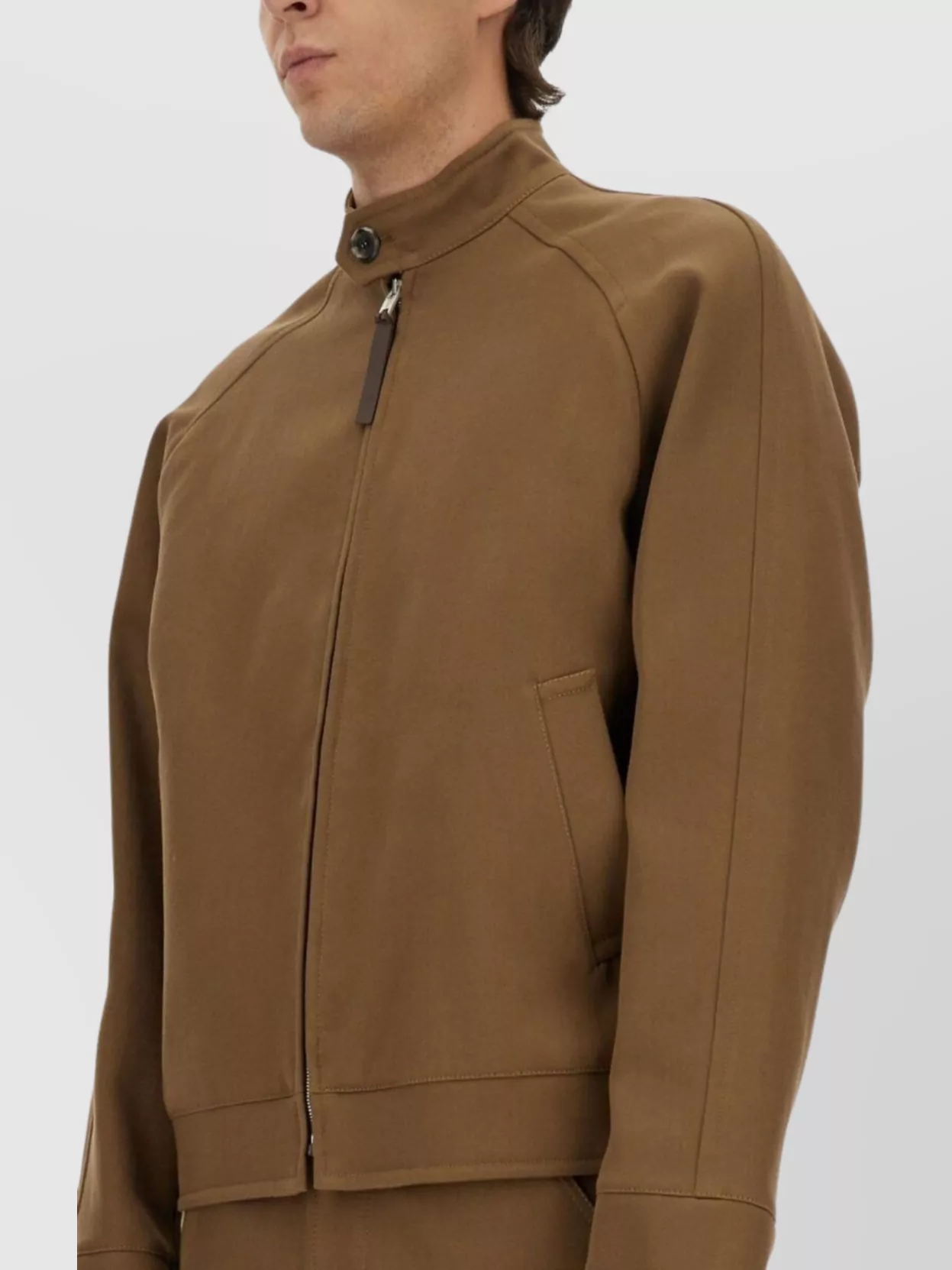 Moschino Button Collar Jacket Side Pockets