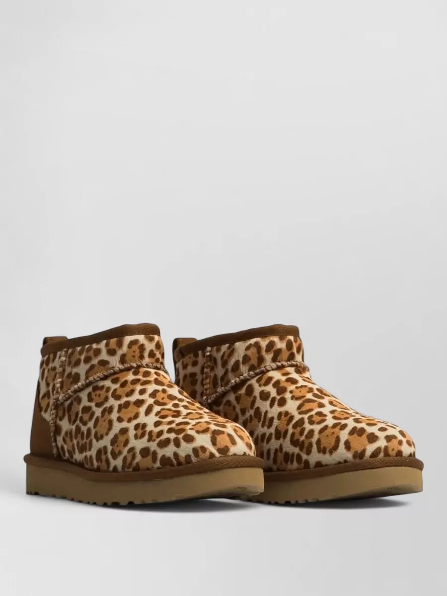 Ugg suede leather classic ultra mini slippers