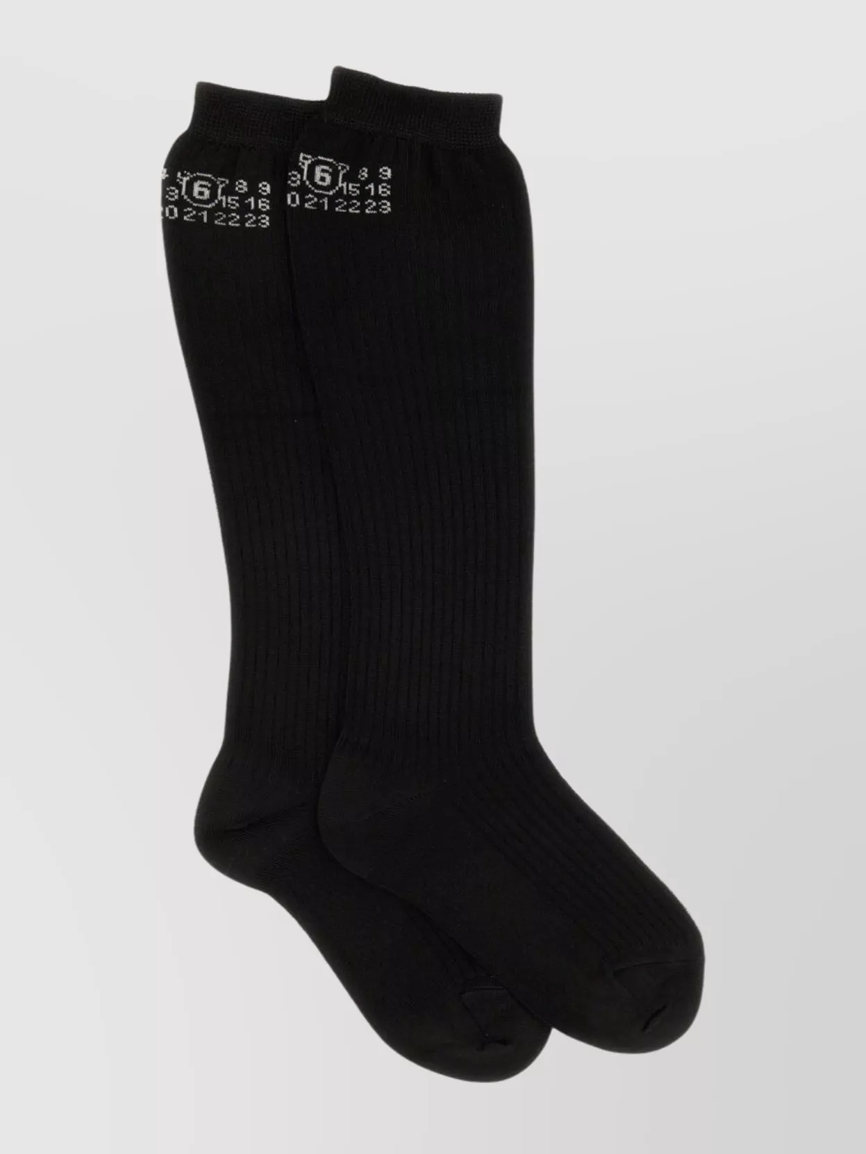 Mm6 Maison Margiela Ribbed Knee-High Length Lingerie Piece