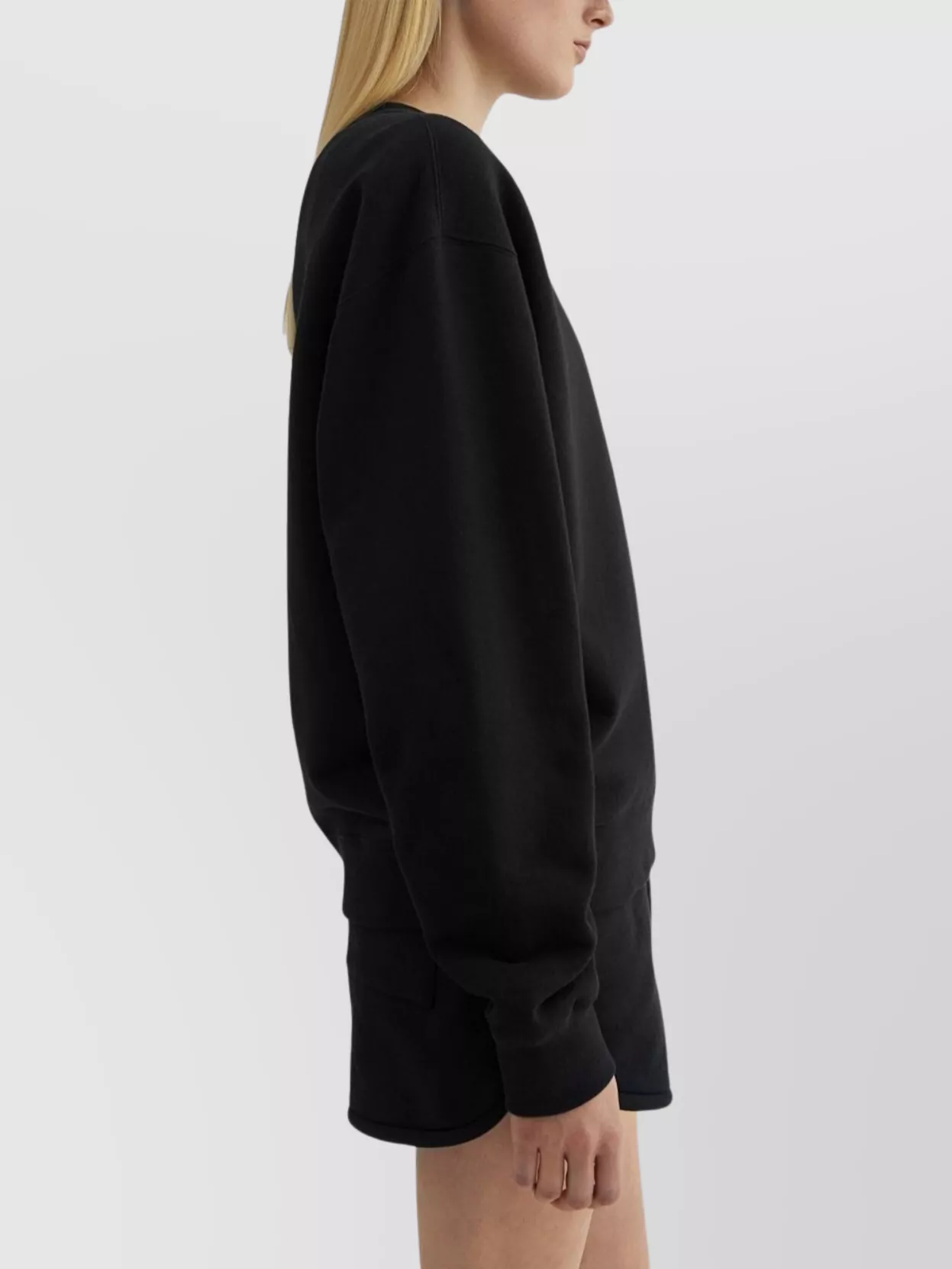 Jil Sander Crew Neck Logo Sweatshirt