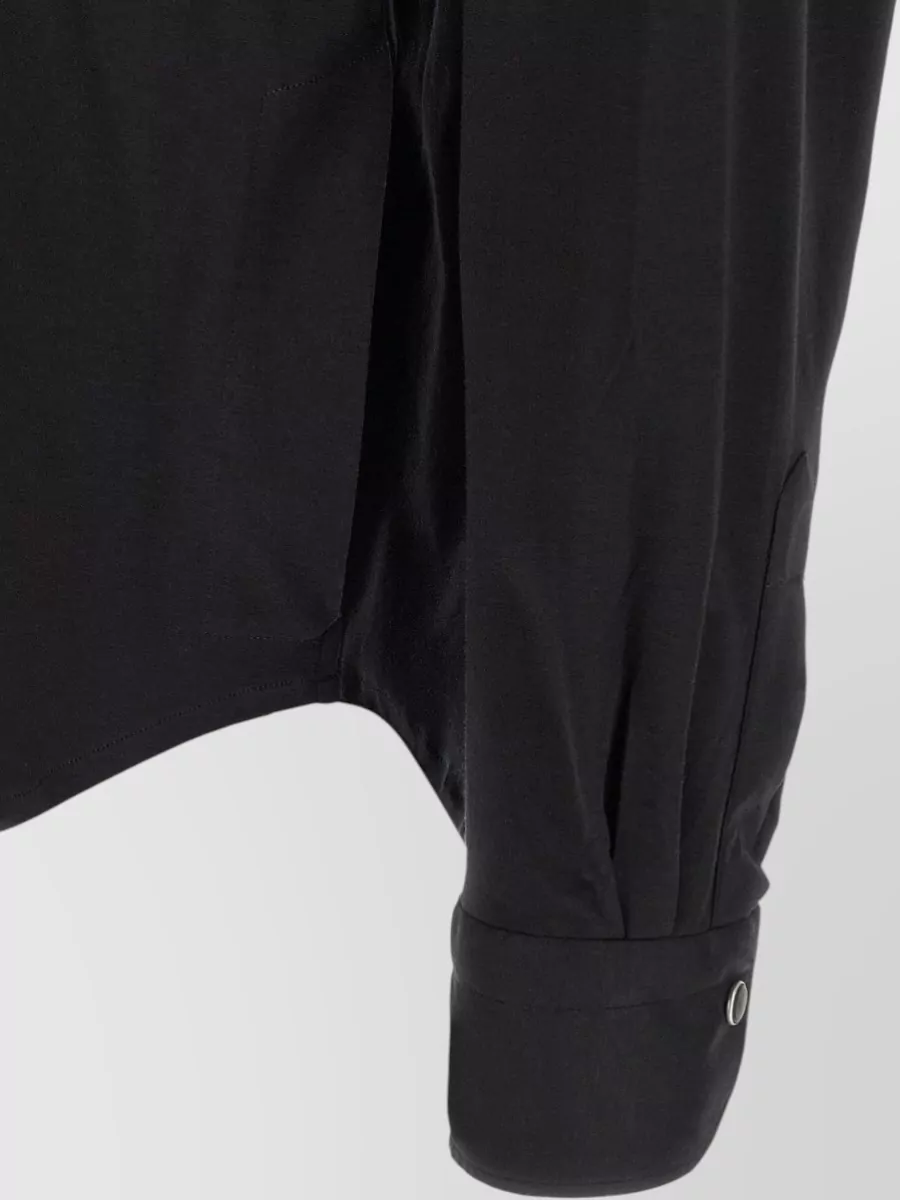 Kiton Cotton Buba Long-Sleeve Shirt