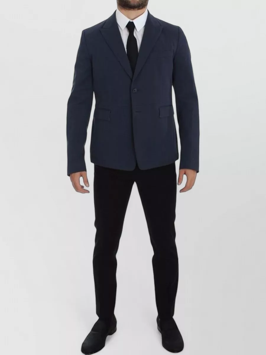 Dolce&Gabbana Cotton Single-Breasted Blazer