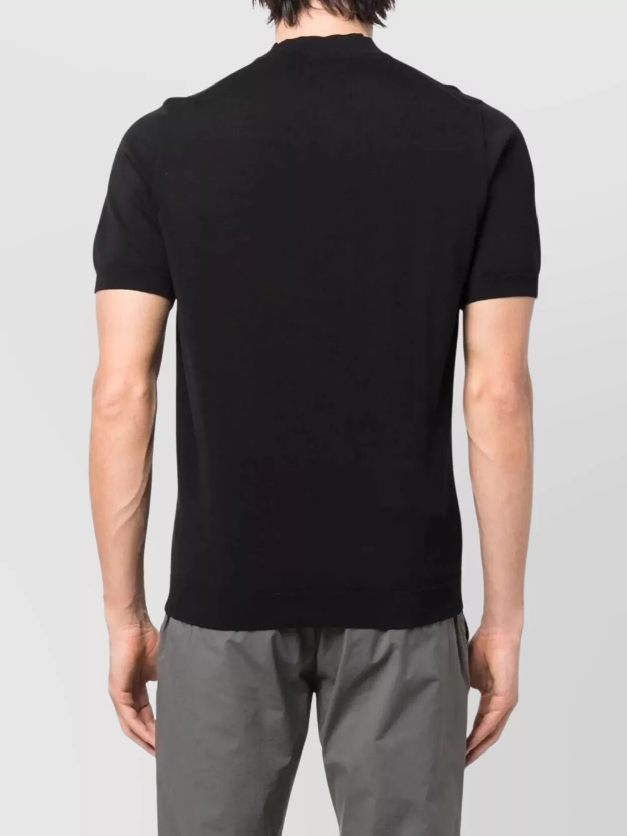 Drumohr Short Sleeves Turtle Neck T-Shirt