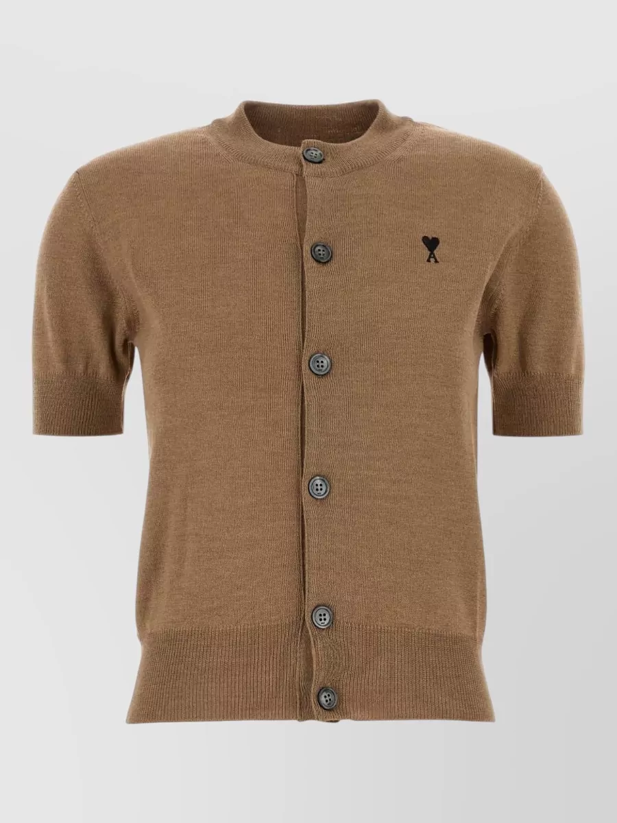 Ami Paris Merino wool cardigan