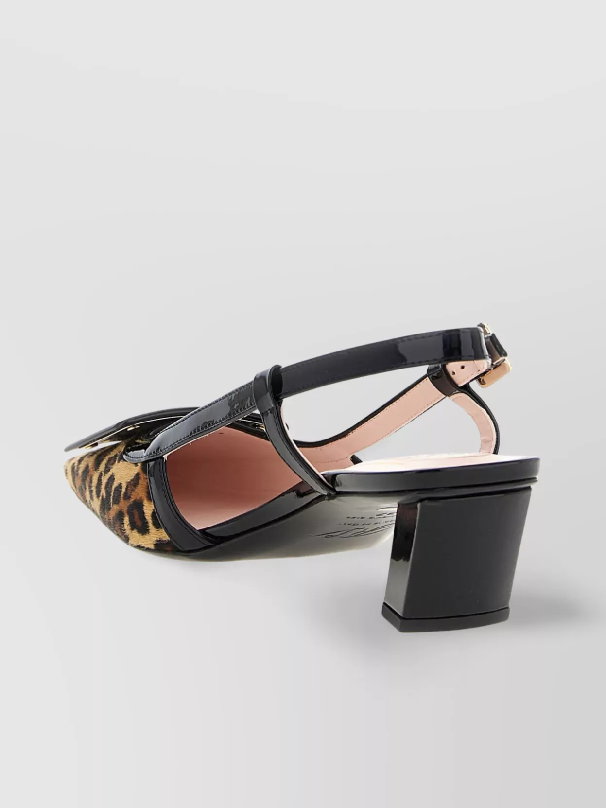 Roger Vivier Chic Slingback Block Heel Pump