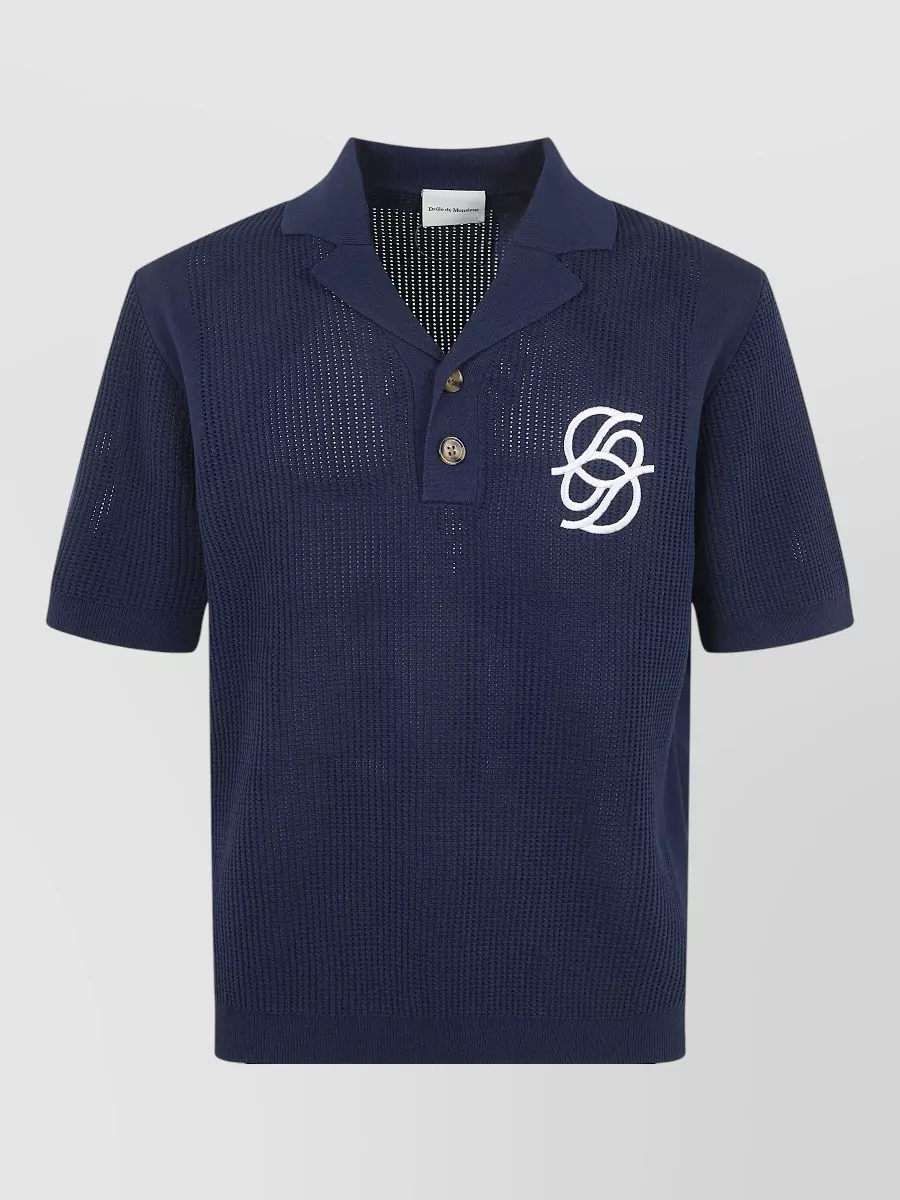 Drôle De Monsieur Cotton Polo Shirt