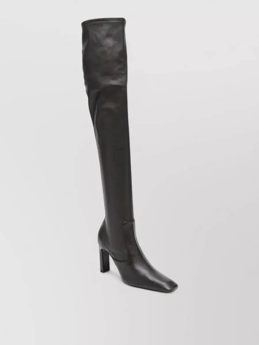 Totême leather over-the-knee boots