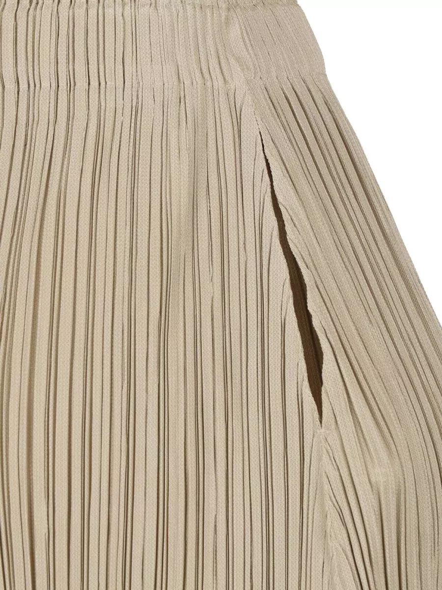 Pleats Please Issey Miyake Straight Pleated Skirt