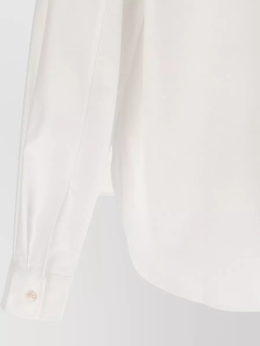 Marni Embroidered Shirt Long Sleeves Button Down Collar