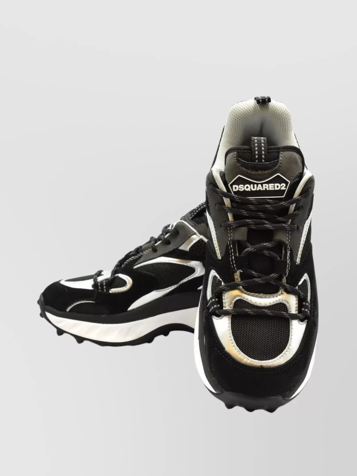 Dsquared2 Chunky Sole Sneakers Mesh Panels