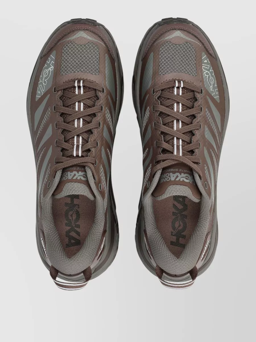 Hoka One One Mafate Speed Mesh Panels Pull Tab Sneakers