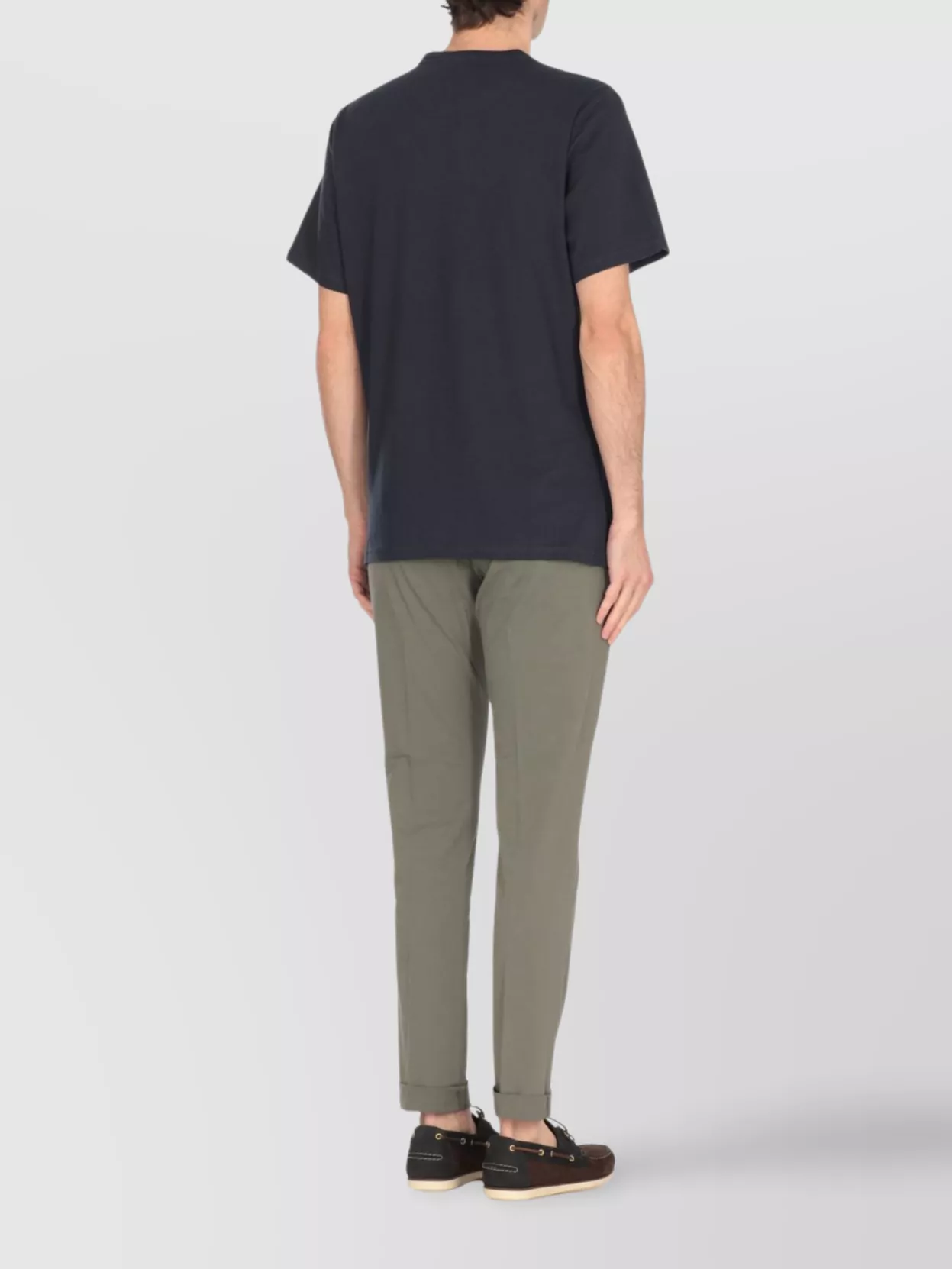 Barbour Crew Neck Short Sleeves Straight Hem