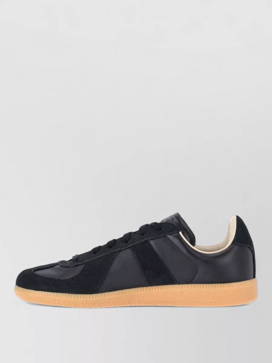 Adidas Leather Low-Top Lace-Up Sneakers