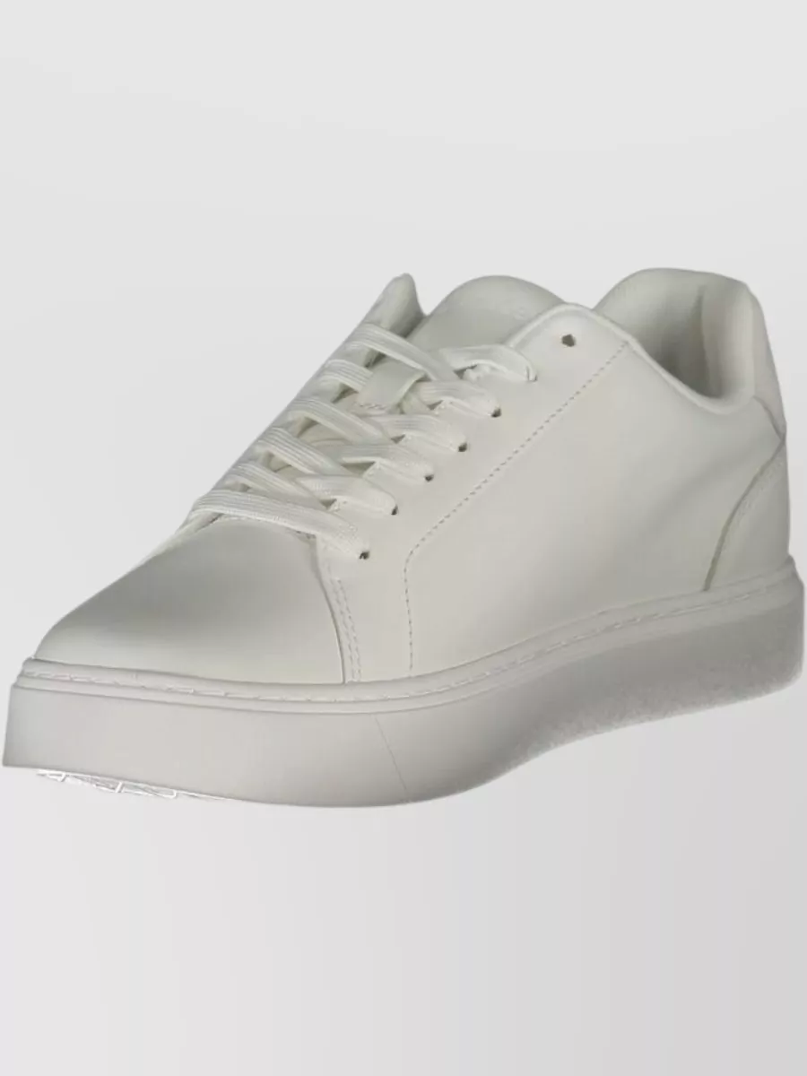Calvin Klein Leather Lace-Up Sneakers