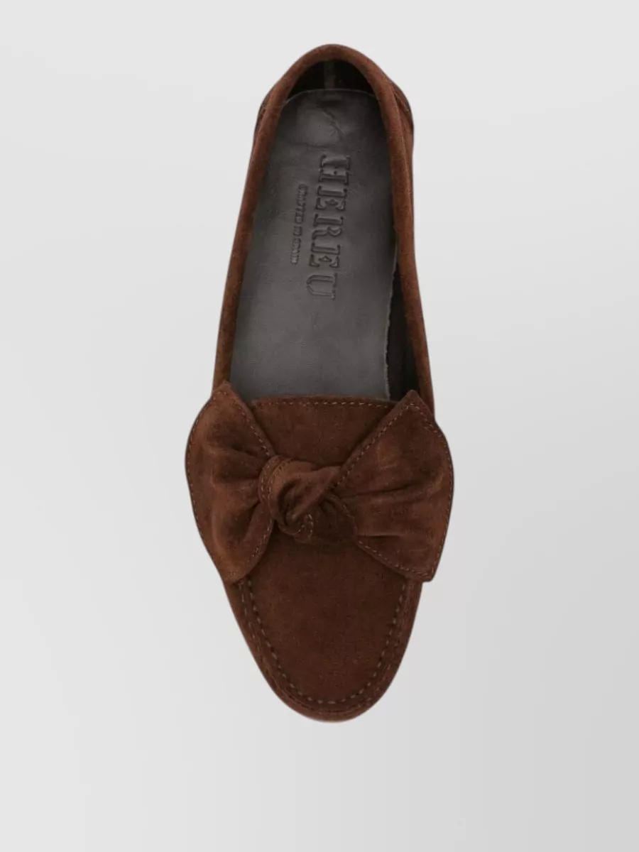 Hereu Suede Leather Loafers