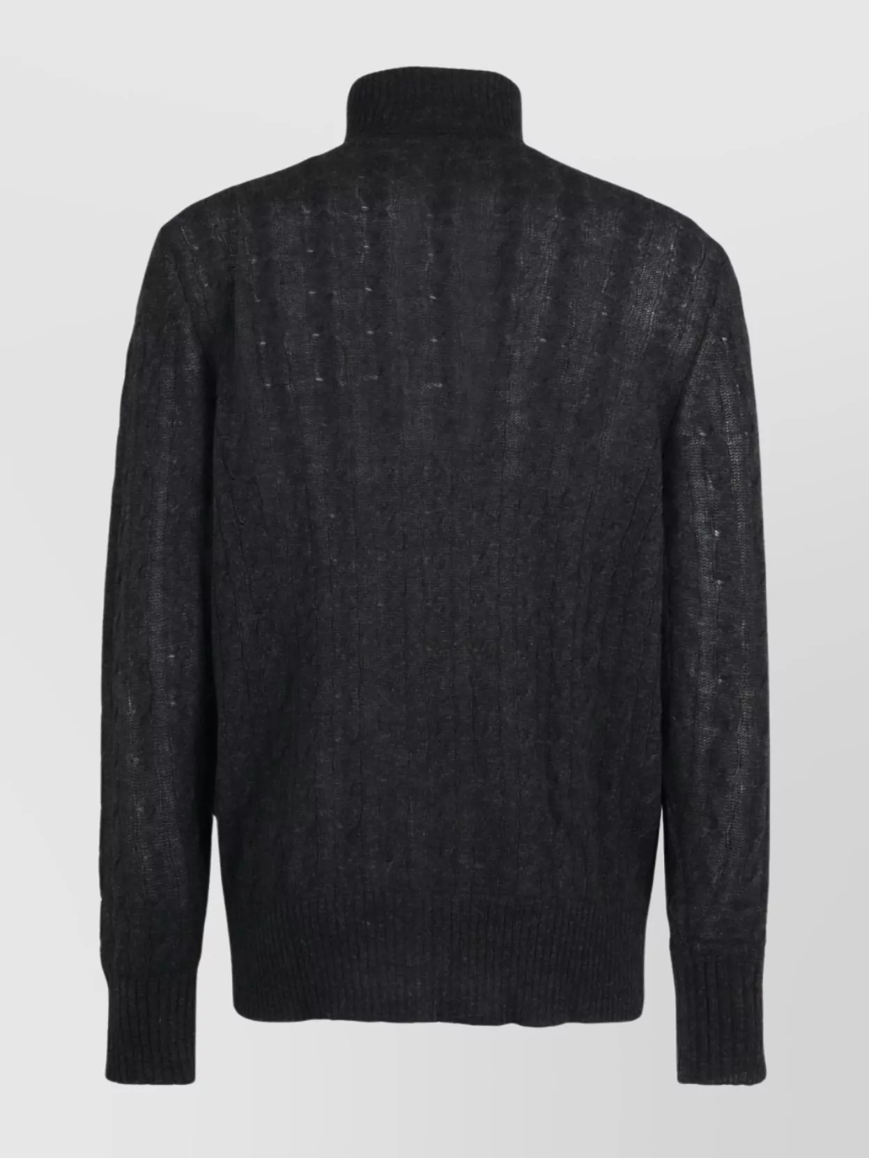 Etro Turtleneck Cable-Knit Cashmere Sweater