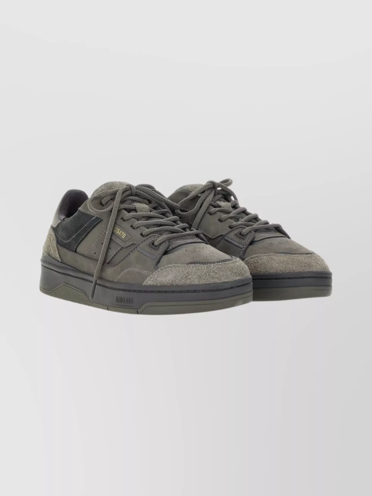 Axel Arigato Suede Panel Sneakers Rubber Sole