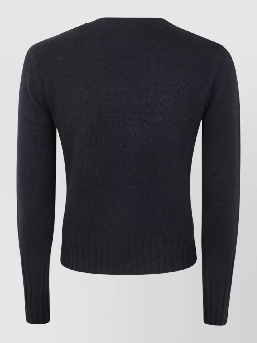 Guest In Residence Cashmere Ribbed Crewneck Sweater