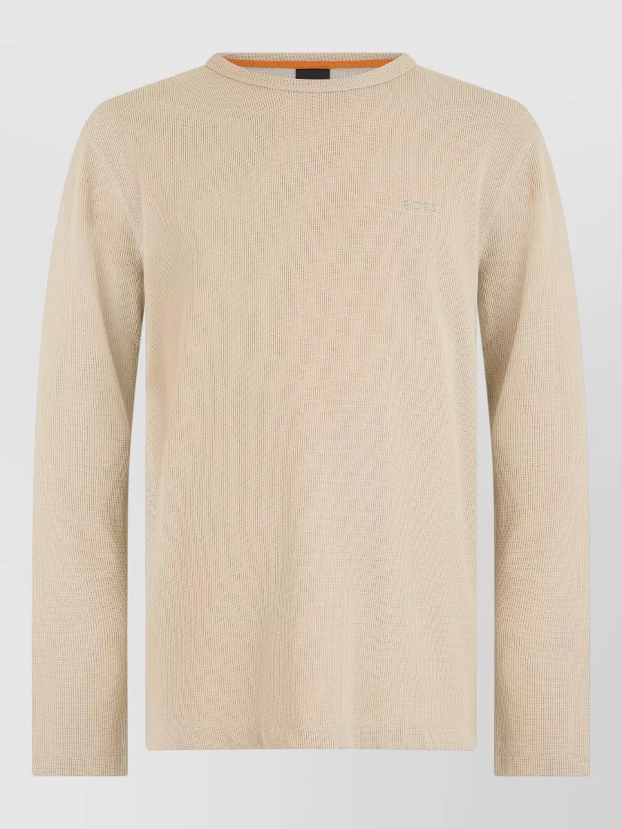 Boss long-sleeve cotton shirt