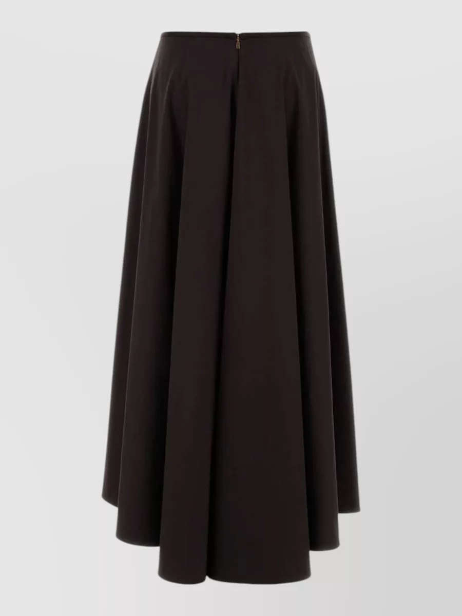 Agnona cotton full skirt