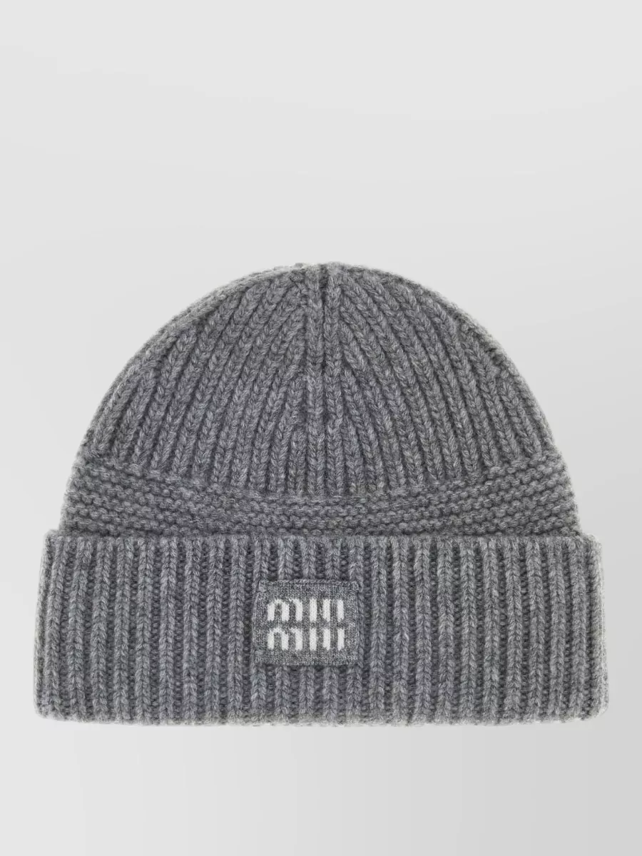 Miu Miu Cashmere Wool Beanie