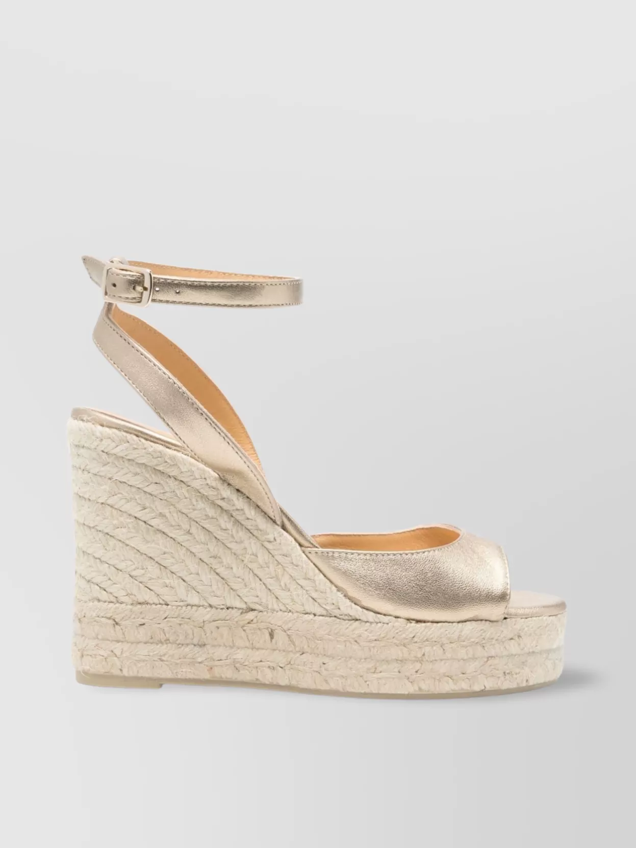 Castaã±er Raffia Sole Wedge Espadrilles