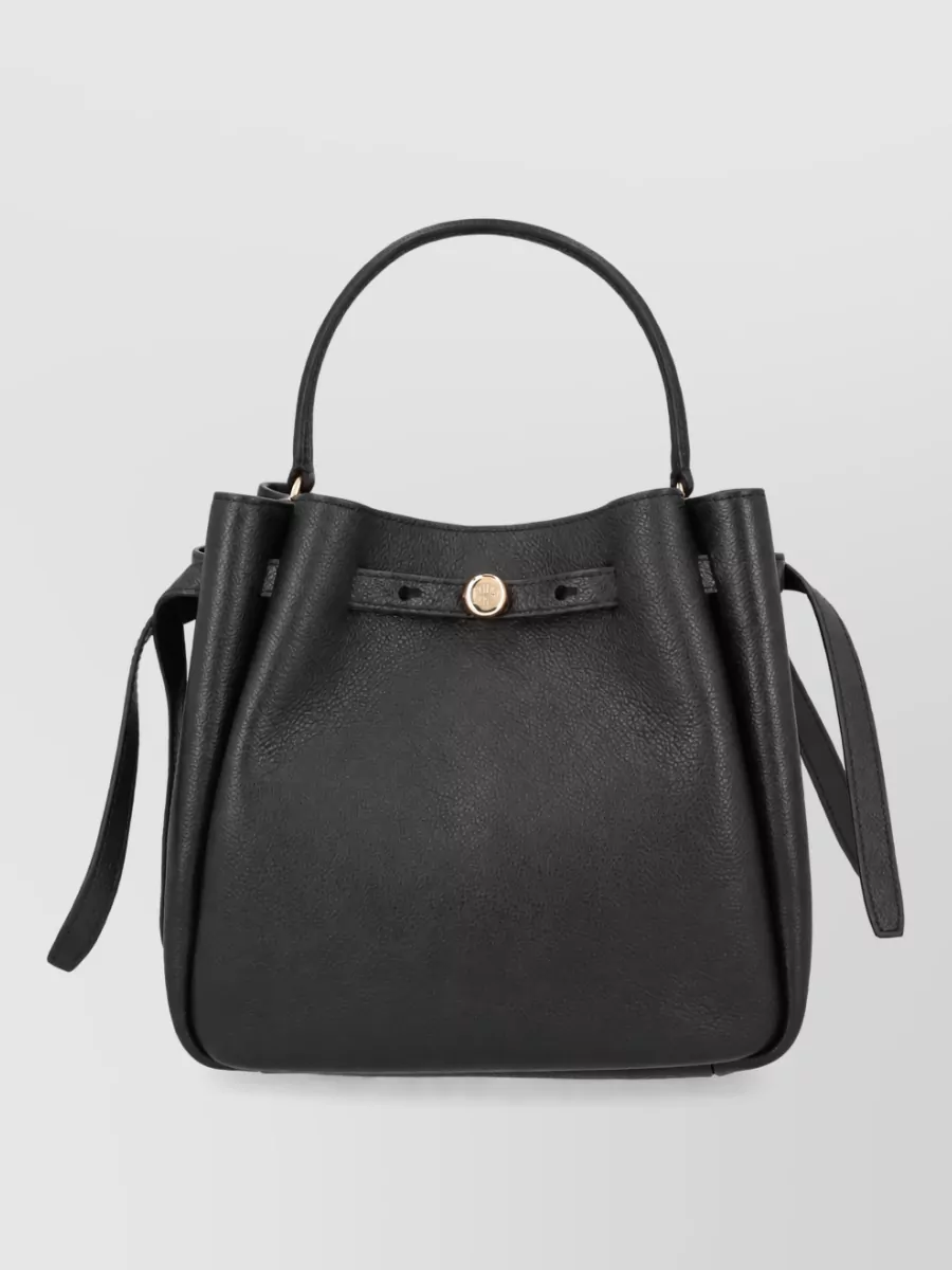 Tory Burch Romy Leather Bucket Bag