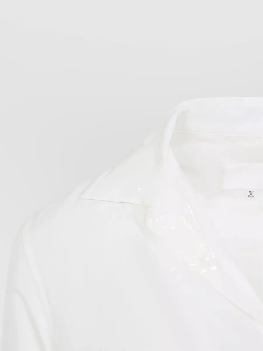 Maison Margiela Silk Short-Sleeve Shirt