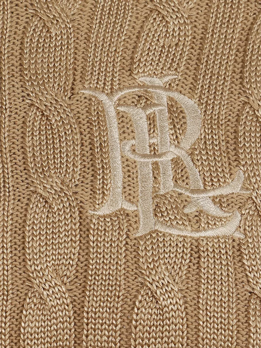 Lauren Ralph Lauren Cable-Knit Slim-Fit Sweater