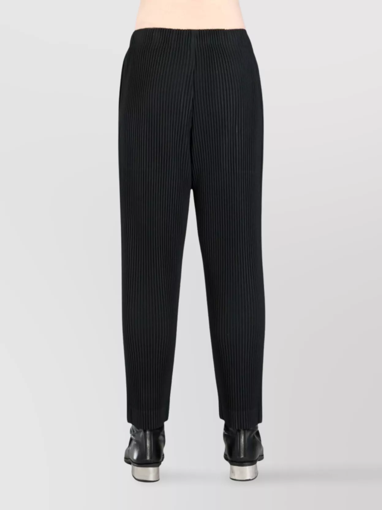 ISSEY MIYAKE STRIPED TROUSERS ANKLE LENGTH