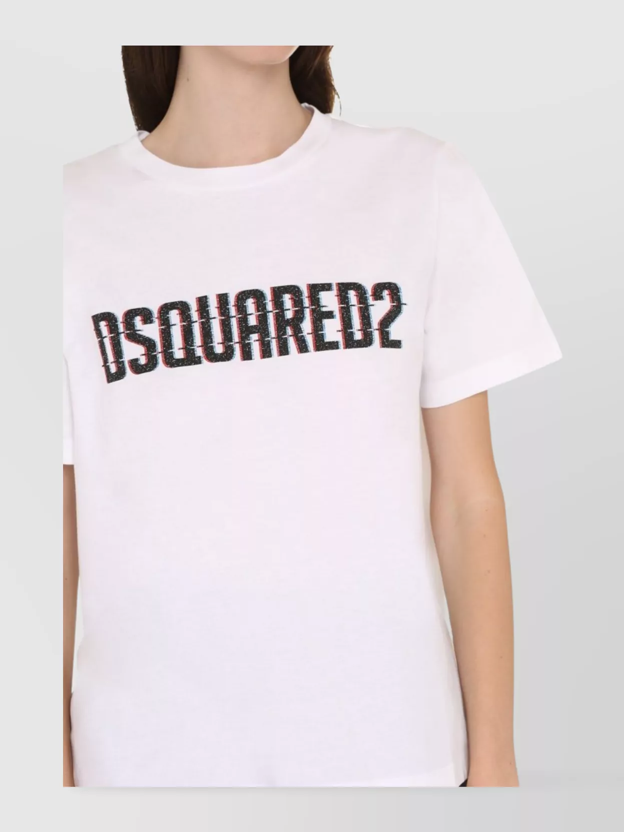Dsquared2 Logo Crew Neck Cotton T-Shirt