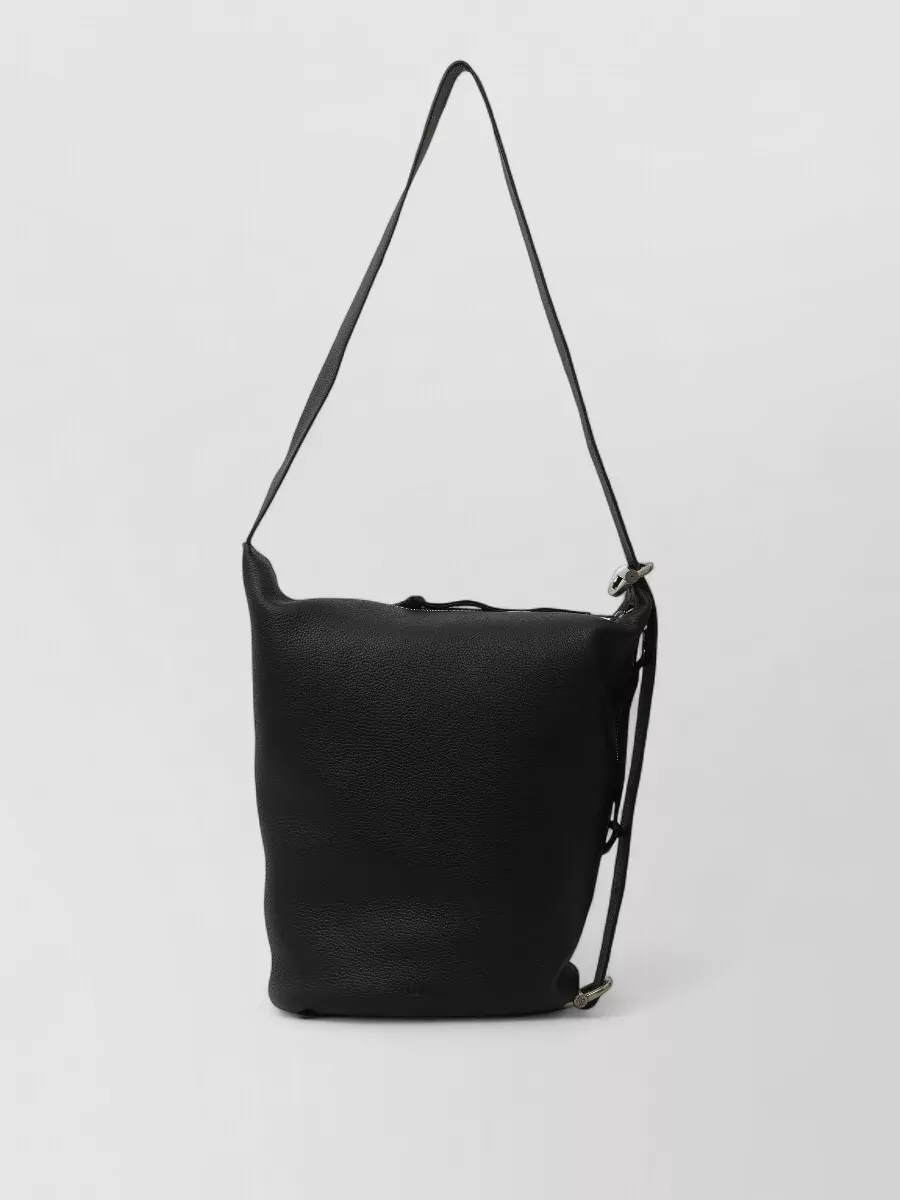 Loewe Leather Medium Bucket Crossbody Bag