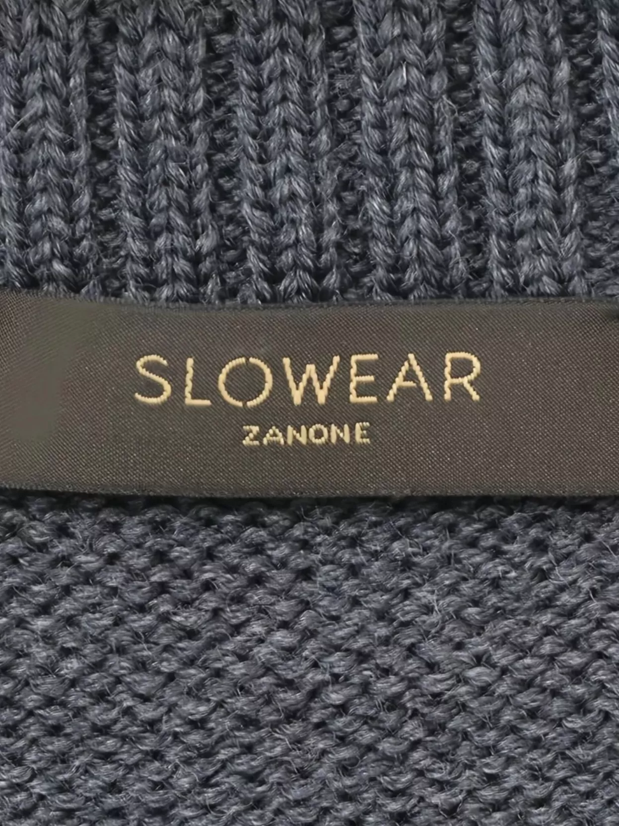 Zanone Knitwear With Ribbed Cuffs And Hem