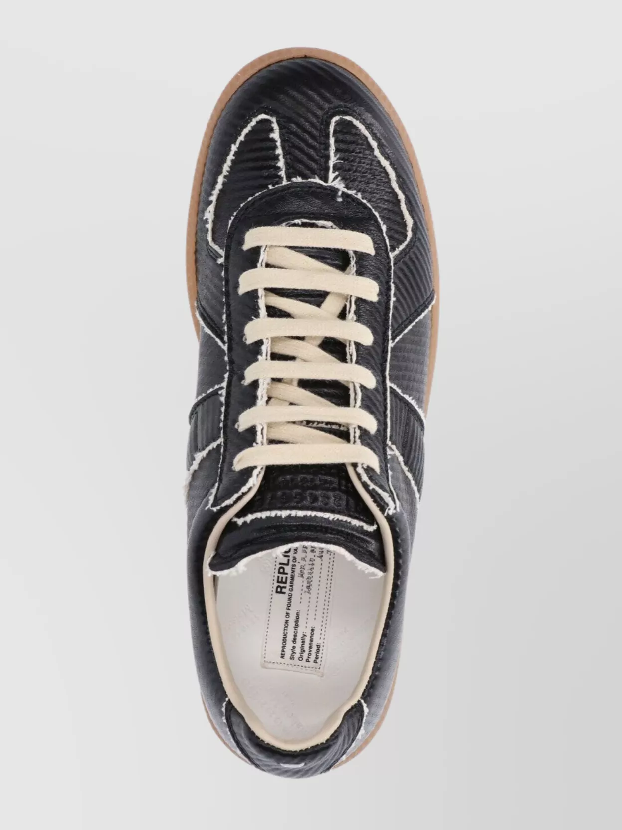 Maison Margiela Casual Round Toe Sneakers With Rubber Sole