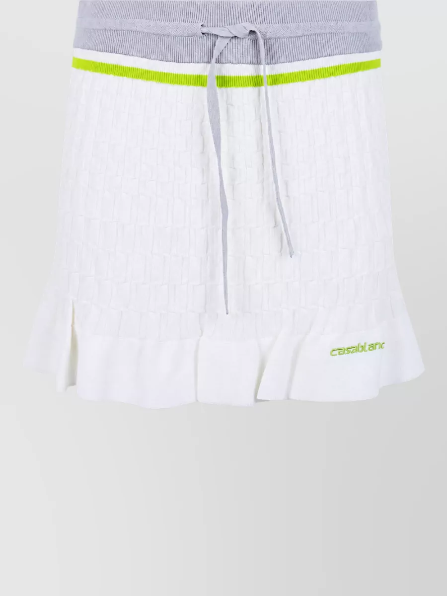 Casablanca Mini A-Line Skirt