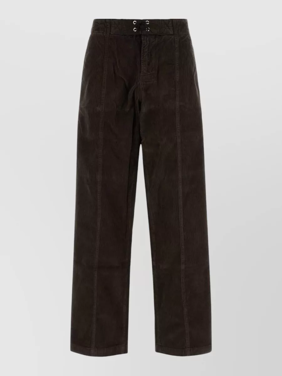 Gimaguas corduroy straight-leg trousers