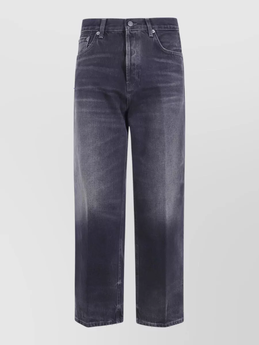 Haikure cropped loose jeans