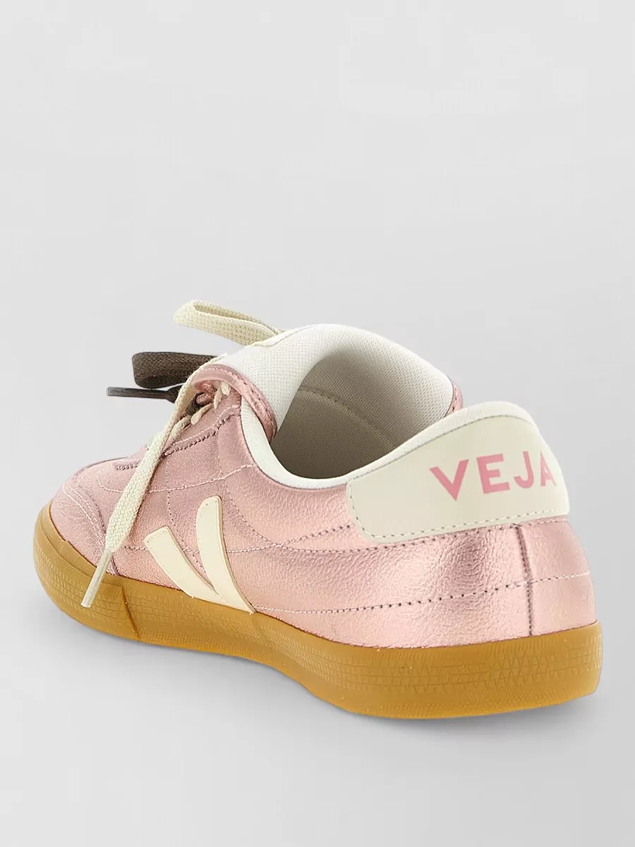 Veja Leather Low-Top Sneakers