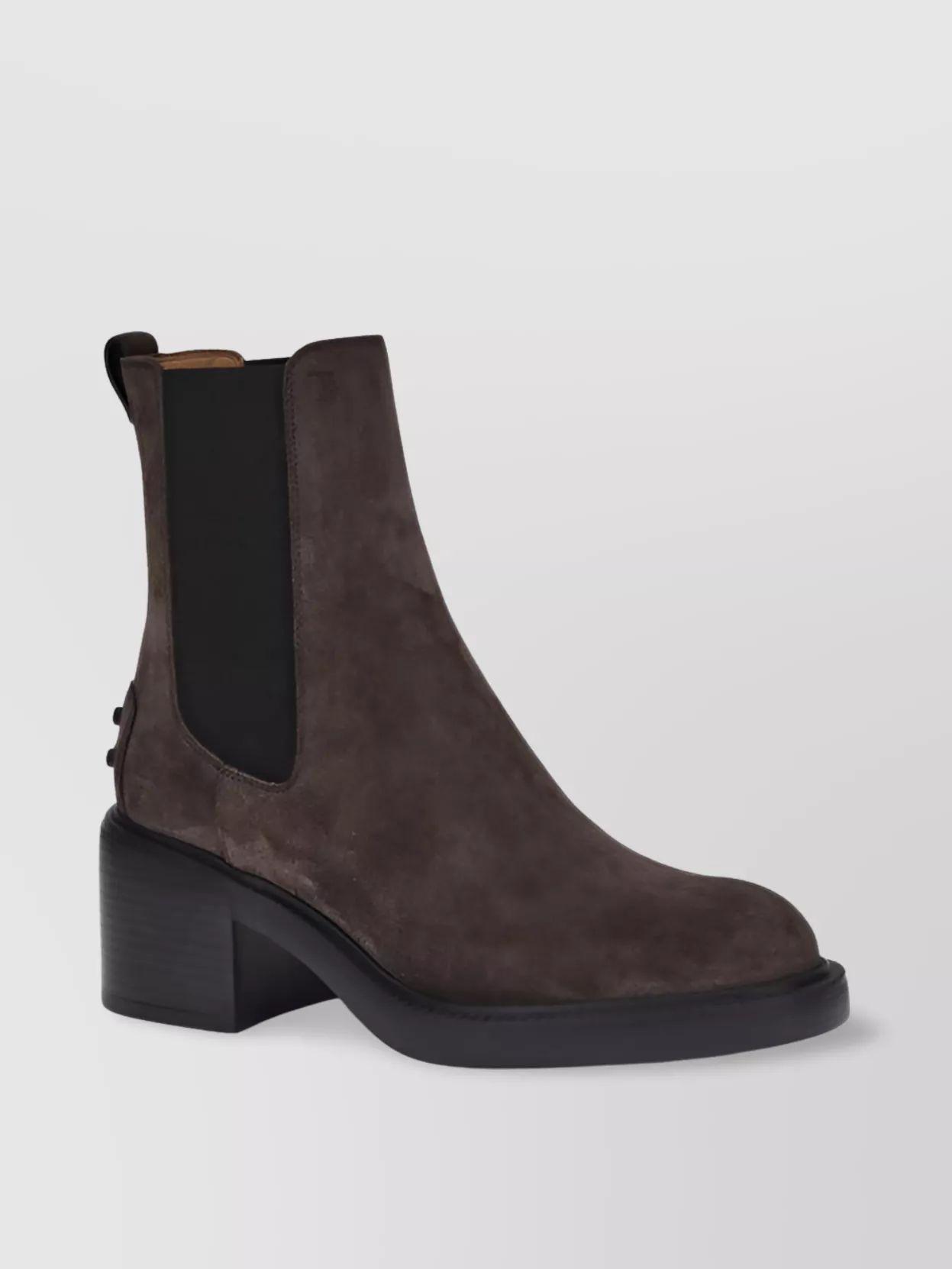 Tod's Block Heel Suede Ankle Boots
