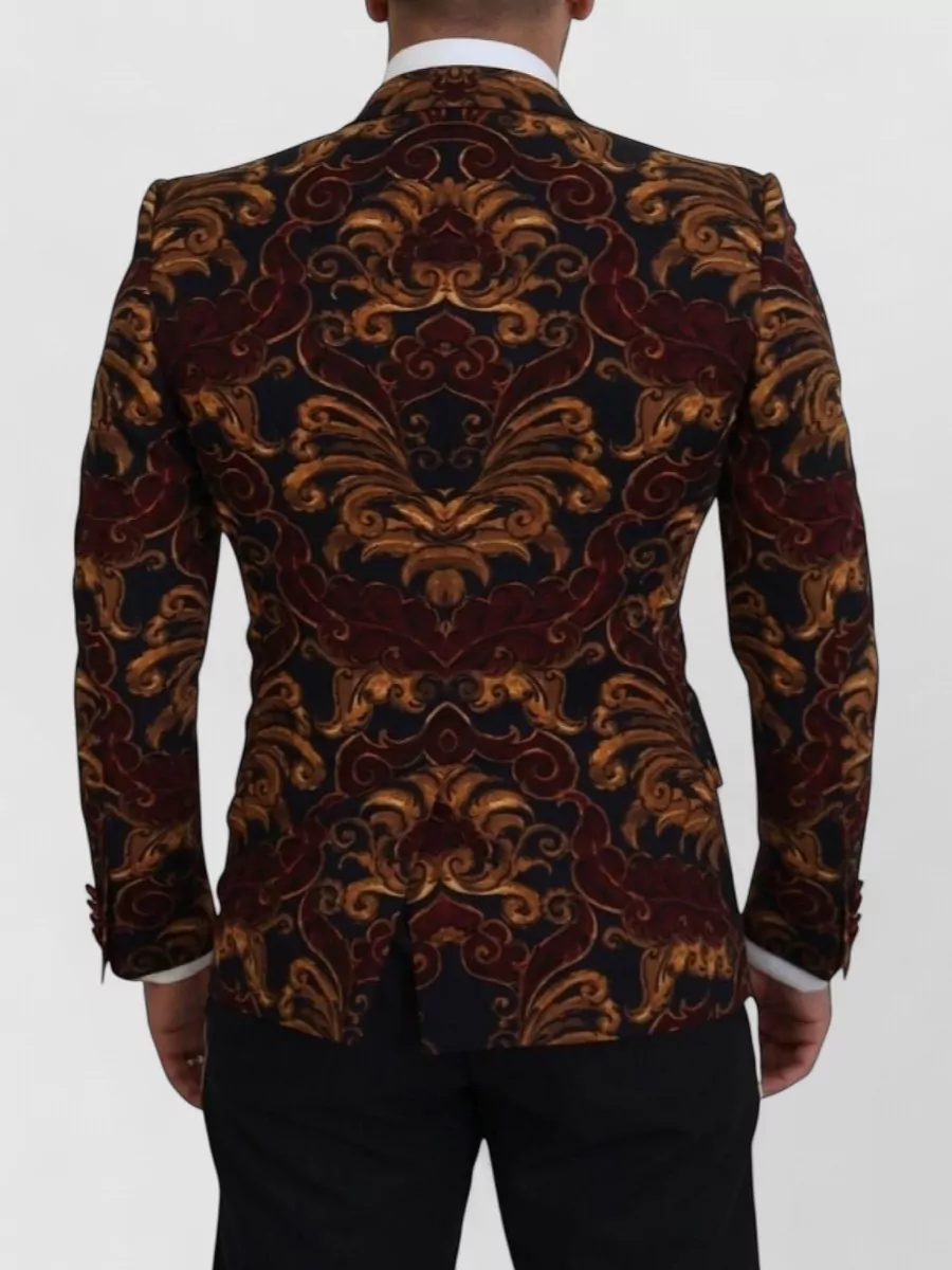 Dolce&Gabbana Floral Single-Breasted Blazer